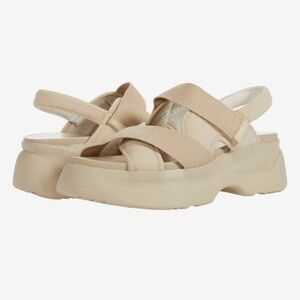 VAGABOND BEIGE CHUNKY SANDALS
